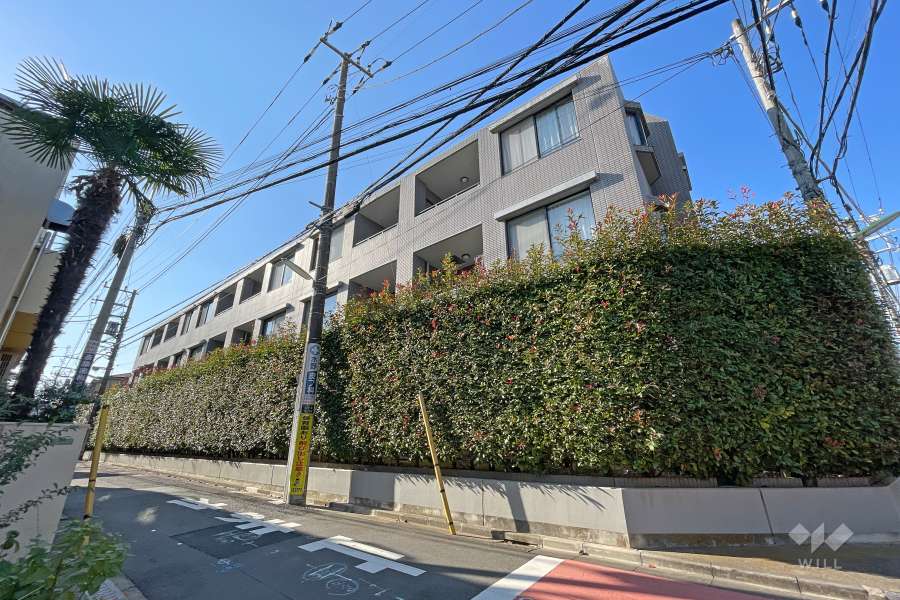 パークハウス三軒茶屋の外観（南東側から）