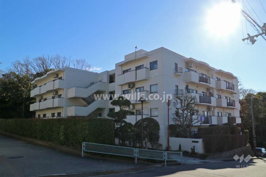 越木岩ハイデンスの外観（北西側から）