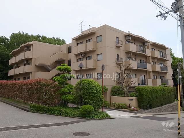 越木岩ハイデンスの外観（北西側から）