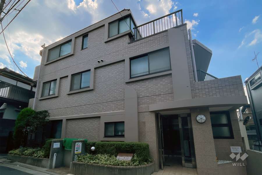 グリーンハイム梅ヶ丘の外観（北東側から）