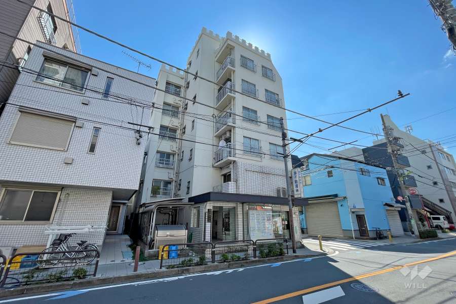 代田砦ハイムの外観（北東側から）