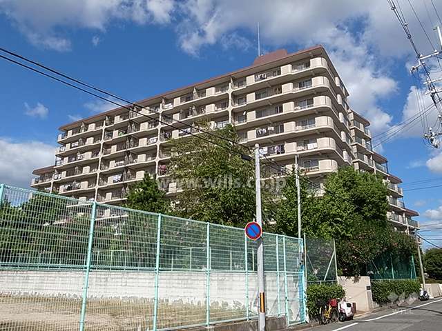 カネボウ浜甲子園グリーンマンションの外観（南東側から）