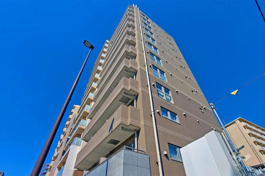 菱和パレス笹塚外観(南西側から)