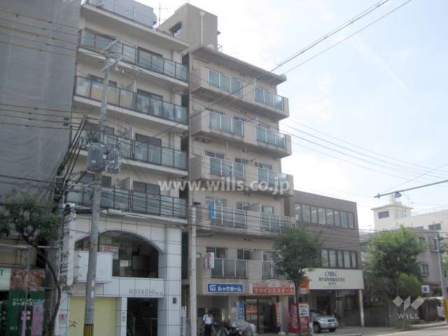 コーポラス城ケ堀の外観（北東側から）