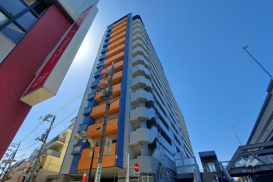 グランドガーラ代田橋外観(北東側から)