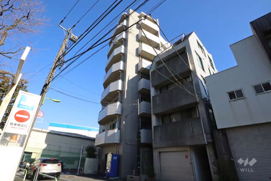 デュオステージ祖師ヶ谷大蔵の外観(北西側から)