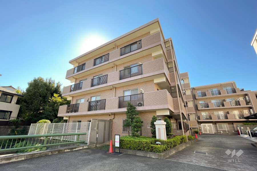 ハイホーム砧公園の外観（北側から）