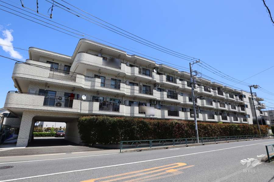 セルバ大蔵の外観（北西側から）