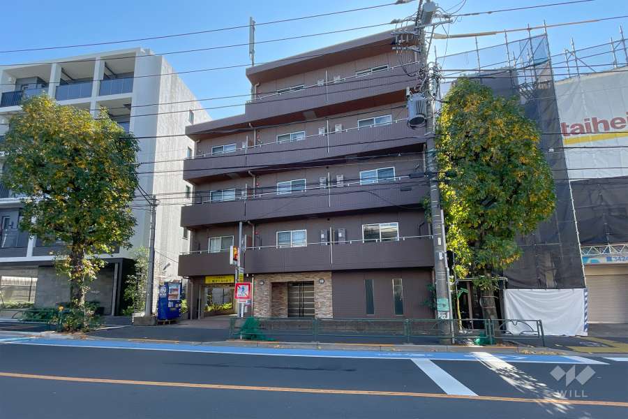 リヴシティ世田谷池尻の外観（北西側から）