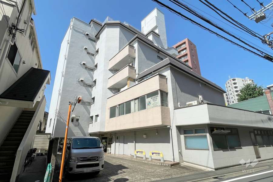 池尻コーポの外観（東側から）