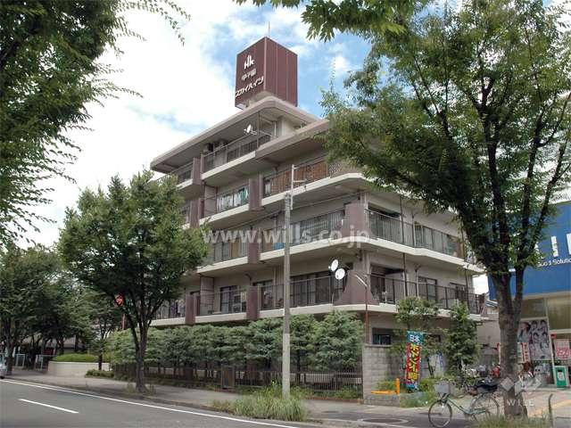甲子園スカイハイツの外観（南東側から）