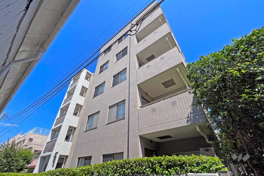 ヒルズ池尻東山公園の外観（南東側から）