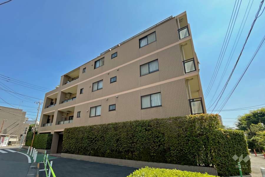 中銀池尻マンシオンの外観（西側から）