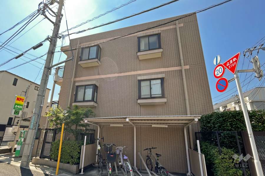 中銀池尻マンシオンの外観（北側から）