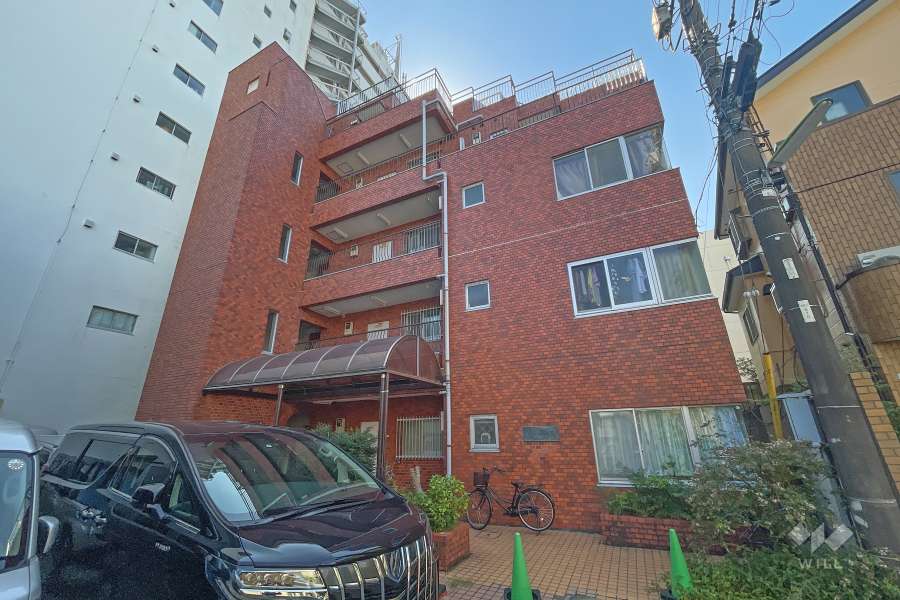 リリーマンション池尻の外観（北側から）