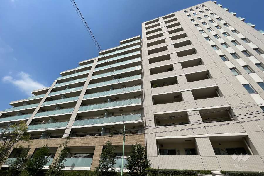 クラッシィハウス世田谷公園の外観（南西側から）