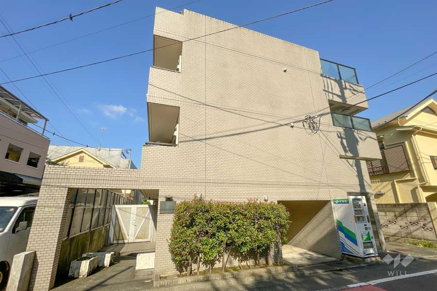 ルーブル池尻大橋の外観（南東側から）　