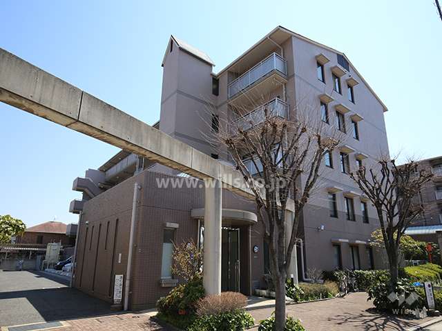香櫨園フラットA棟の外観（北西側から）