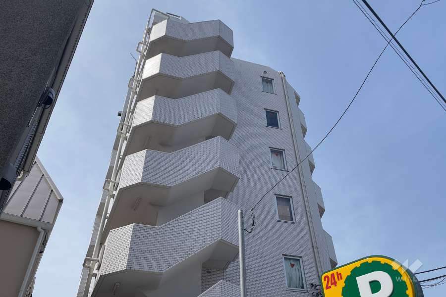 日興パレス田園調布第2の外観（北東側から）