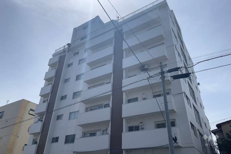 自由ヶ丘第3マンションの外観（北西側から）