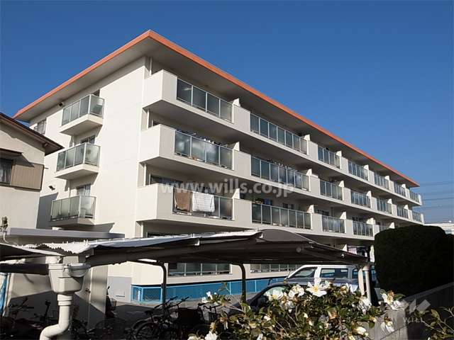 香枦園パークマンションの外観（南東側から）
