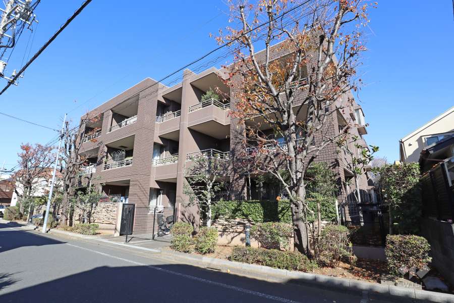 ダイアパレス田園調布東の外観(南西側から)