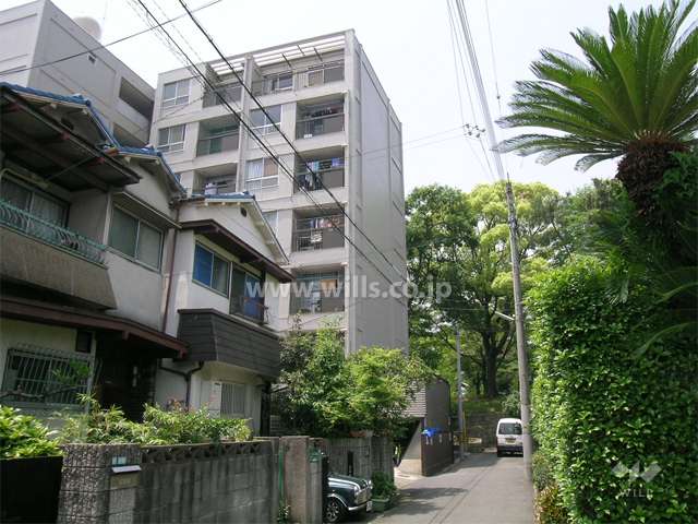 香櫨園第2コーポラスの外観（北東側から）
