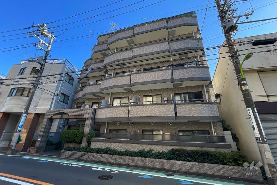 ワコーレ等々力2の外観（南西側から）