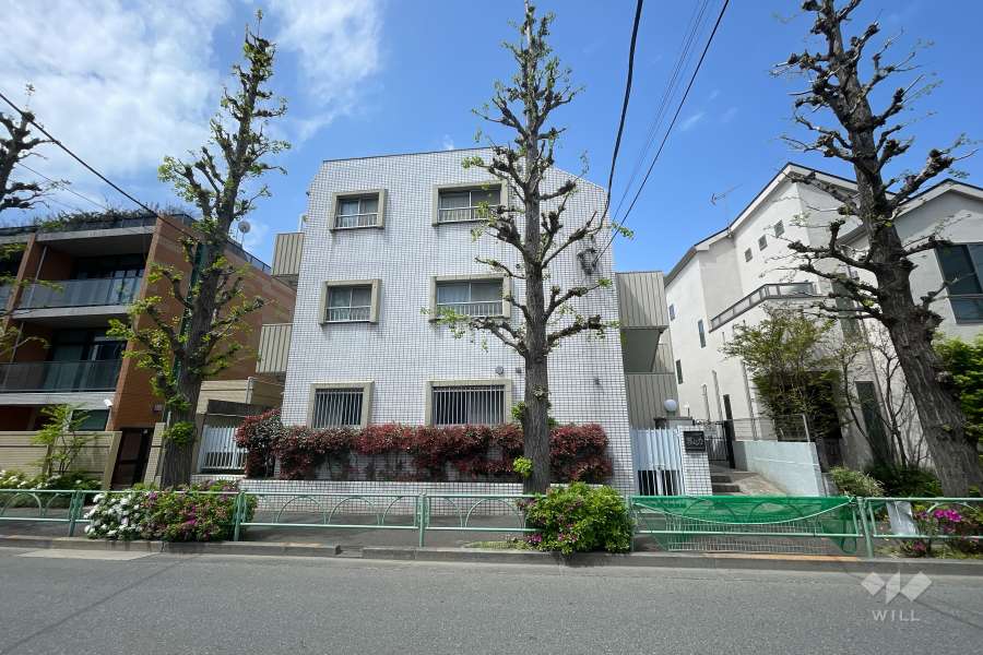 エスカイア等々力の外観（東側から）
