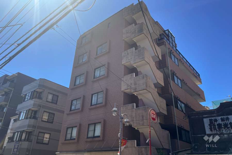 スエルテ等々力の外観（北西側から）