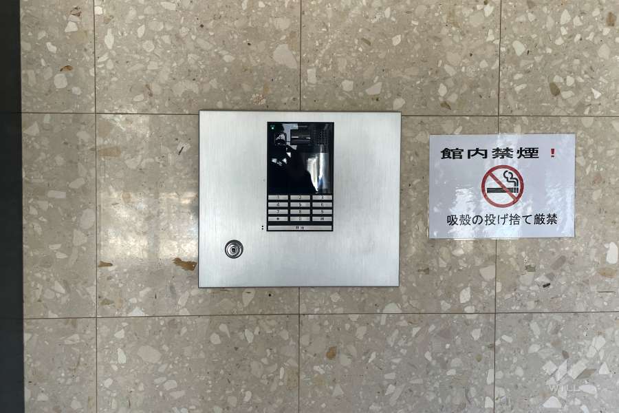 オートロックの操作盤