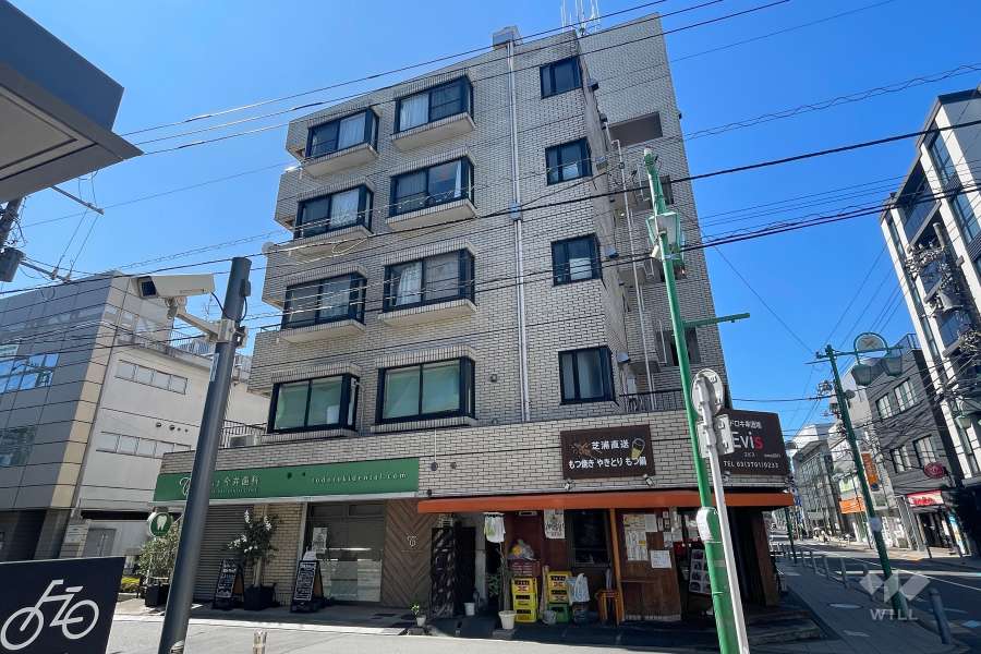 ライオンズマンション等々力第5の外観（東側から）　