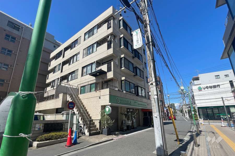 ライオンズマンション等々力第5の外観（南側から）　