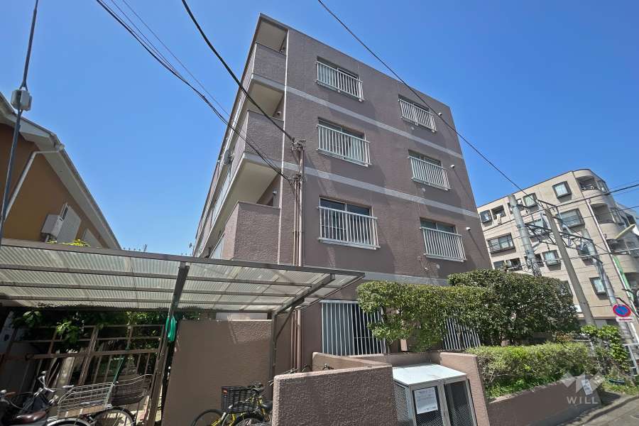 コープ野村等々力の外観（南東側から）