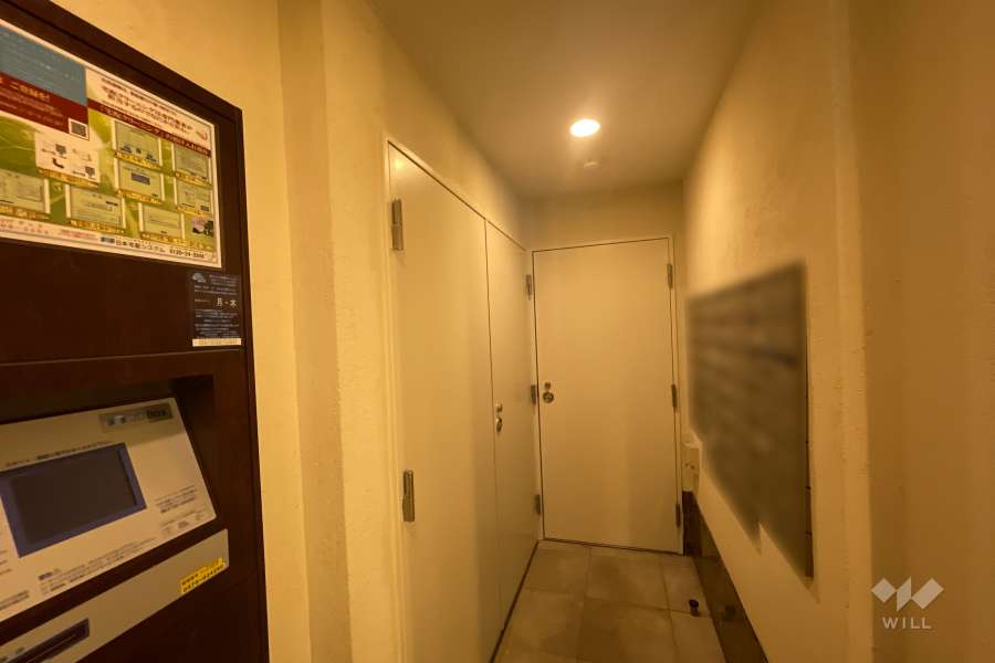 共用ポストと宅配ボックス