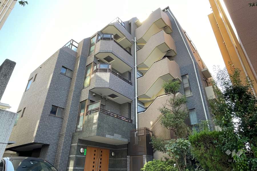藤和シティホームズ等々力の外観（北西側から）