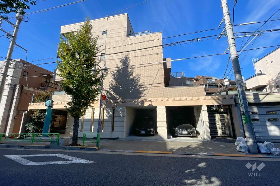 東急ドエルアルス等々力フレグランスの外観（東側から）　　