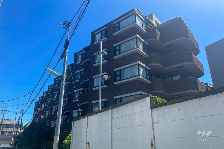 タウンシップ尾山台の外観（南西側から）　