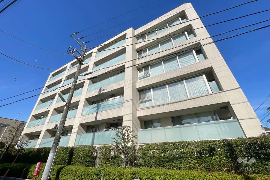 クラッシィハウス等々力ブランの外観（南側から）