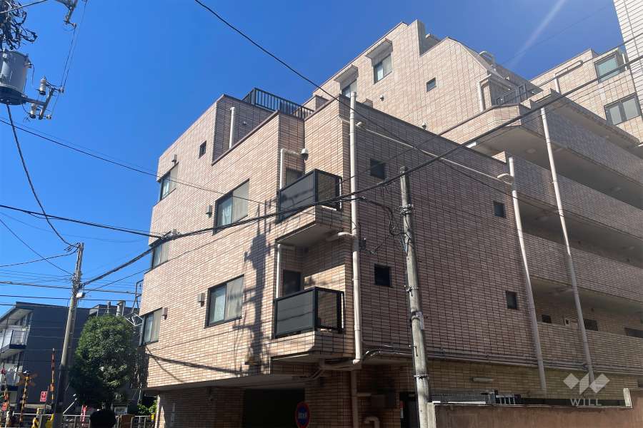 等々力ホームズの外観（北東側から）　