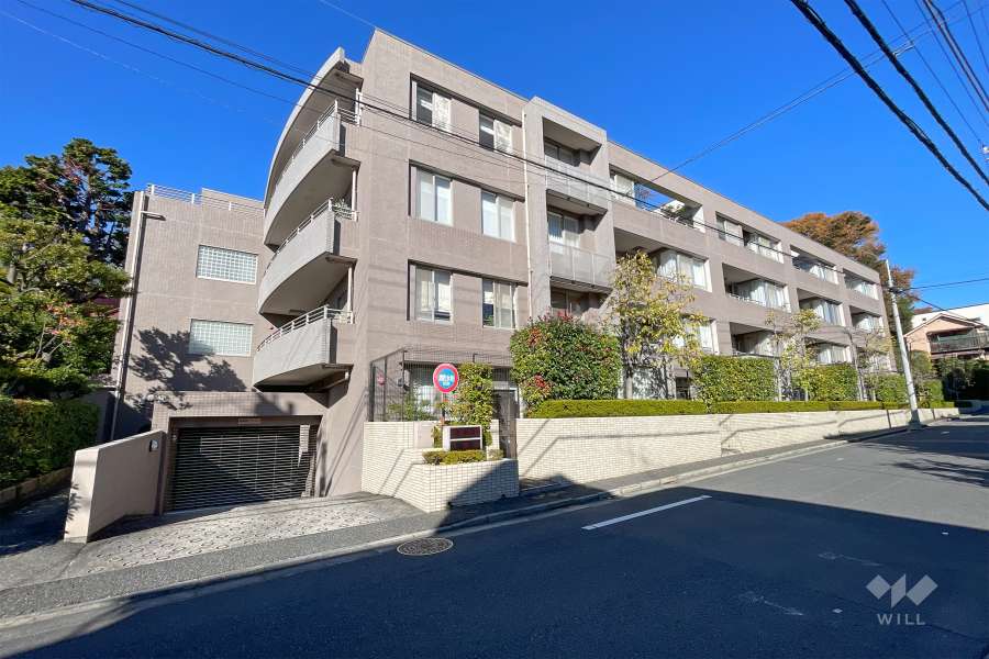 等々力ガーデンハイムの外観（南東側から）　