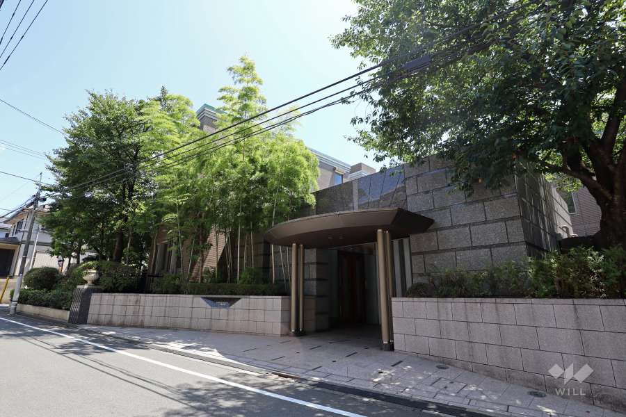 クラッシィハウス等々力の外観（北西側から）