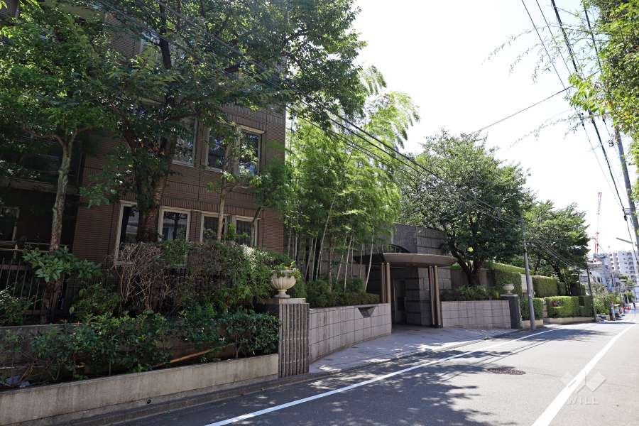 クラッシィハウス等々力の外観（北東側から）