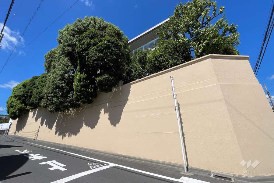 ザグランツ等々力の外観（南東側から）