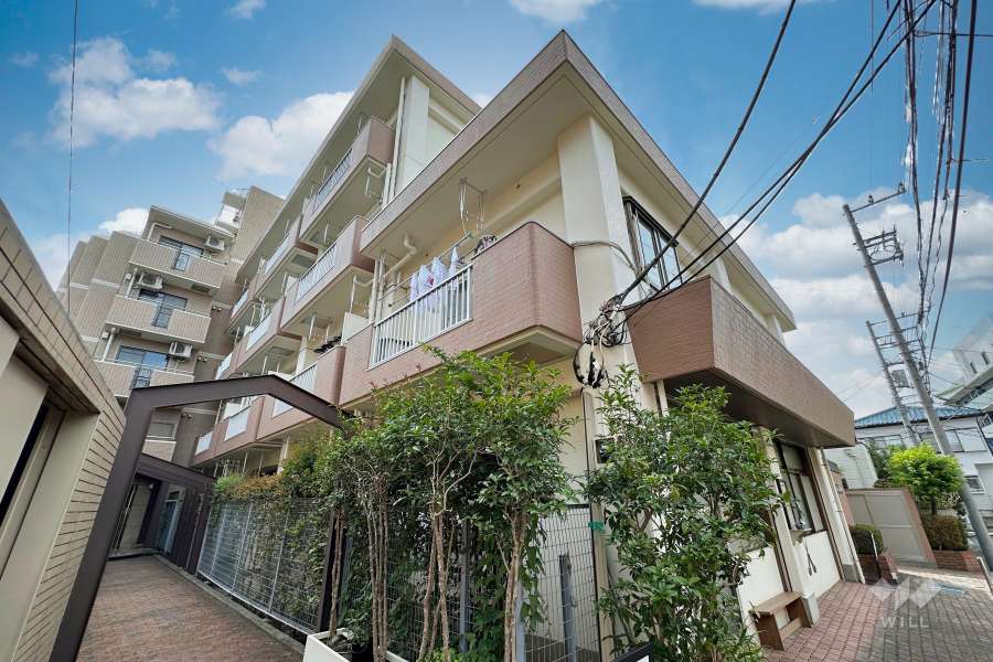 ダイホープラザ千歳烏山B棟の外観（北東側から）