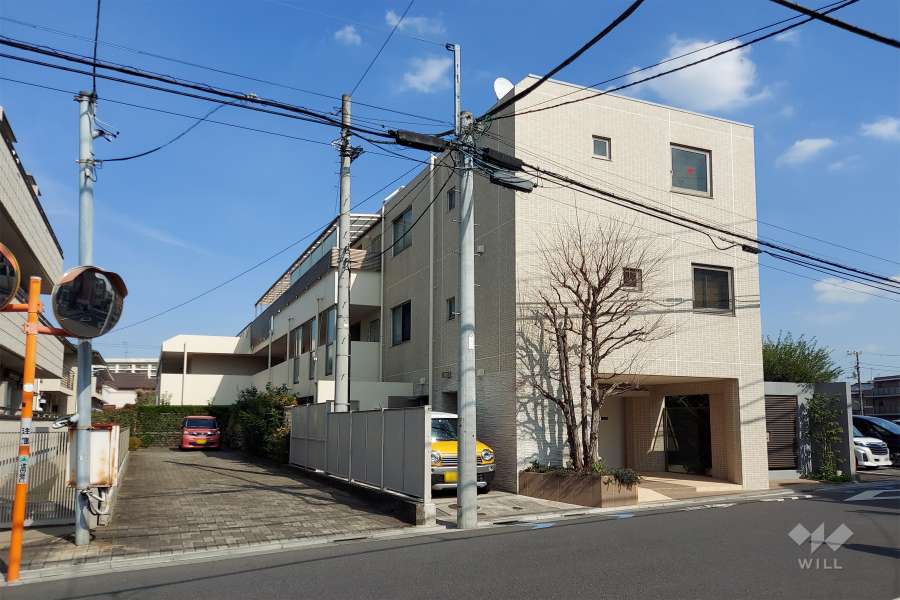 シエル千歳烏山外観(西側から)　