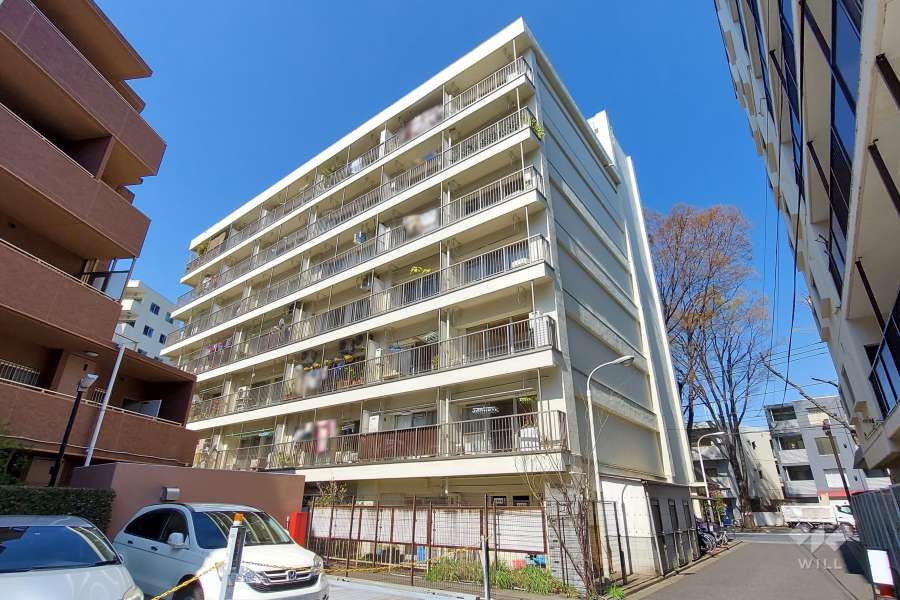 千歳マンションの外観（南東側から）