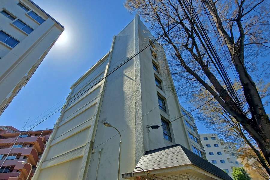 千歳マンションの外観（北東側から）