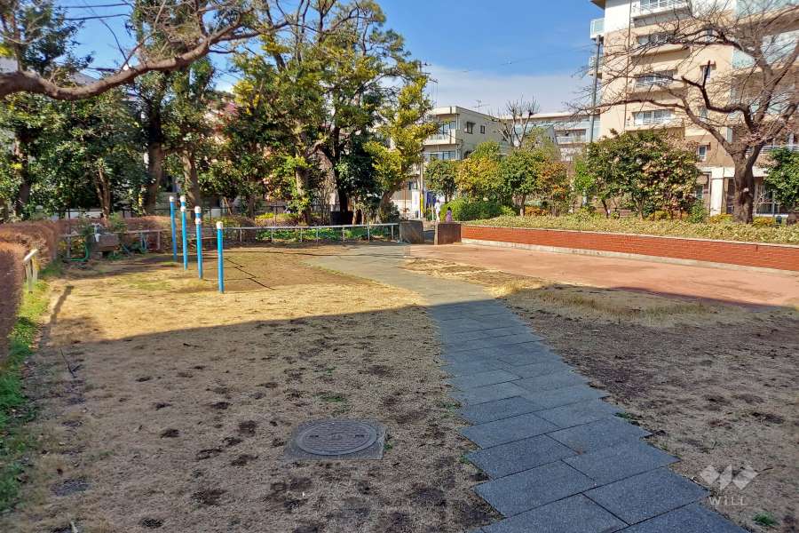 敷地内にある公園