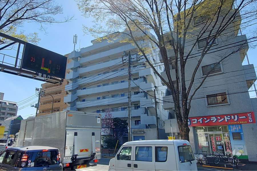 いづみハイツ芦花公園外観(北西側から)
